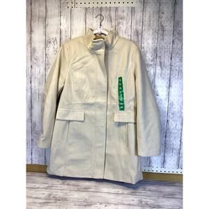 NWT Vince Camuto Women's Full Zip Jacket Winter Coat Polyester Blend size - XL